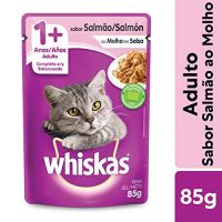 Raçao Whiskas Sache 85g Adulto Salmão