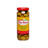 Azeitonas Verdes Com Caroço Tío Paco  200g 