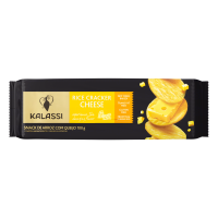 Biscoito Snack Kalassi Rice  Crackers  100g Cheese 