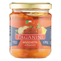 Antepasto Bruscheta Al Peperoni Paganini 170g 