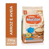Mucilon Nestlé Sachê 180g Arroz e Aveia