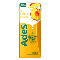 Suco Frutas Ades 200ml Pêssego