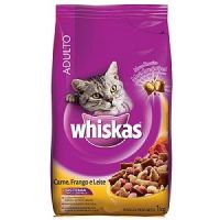 Raçao Whiskas 900g Frango e Leite
