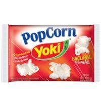 Pipoca Yoki Microondas 100g Natural Com Sal