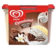 Sorvete Kibon Cremosíssimo 2lt Napolitano Especial