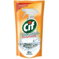Cif Limpeza Desengordurante Ultra Rapido  Refil 450ml 