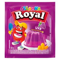 Gelatina Royal 25g Uva