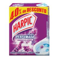 Pedra Sanitária Harpic Plus 25g Lavanda 40% GTS