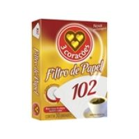 Filtro Papel 102 3 Corações  