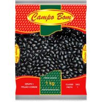 Feijão Campo Bom Preto 1kg 