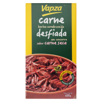 Carne Bovina Curada Desfiada Cozida Vapza 400g 