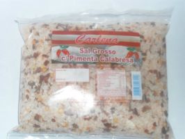 Sal Grosso Temperado  Carlena 400g Pimenta Calabresa