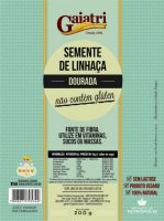 Semente Linhaça Dourada  Gaiatri 200g 