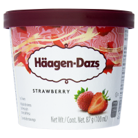Sorvete  Haagen-Dazs 100ml Strawberry