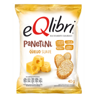 Torrada EQLIBRi Panetini 40g Queijo Suave