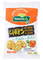 Biscoito Chips Arroz Sem Glúten Kodilar 70g Cebola e Salsa