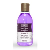 Óleo Capilar Farmax 100ml Semente de Uva