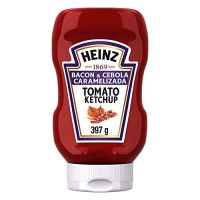 Ketchup Bacon & Cebola  Heinz 397g 