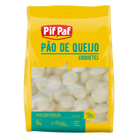 Pão De Queijo Coquetel Pif Paf 1kg 