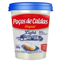 Requeijão Light Poços Caldas 200g 