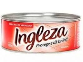 Cera Pasta Ingleza LT 400g Vermelha