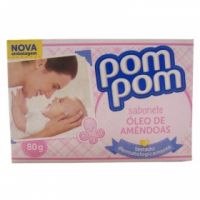 Sabonete PomPom 80g Óleo de Amêmdoas