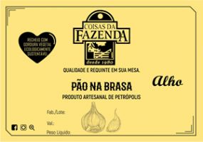 Pão De Alho Coisas Da Fazenda 3un 