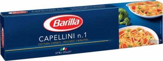 Capellini N1 Grano Duro Barilla 500g 