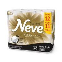 Papel Higiênico Supreme 12X20 MTS Neve 