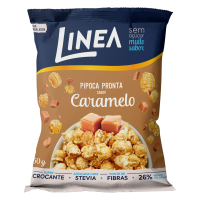 Pipoca Pronta Zero Linea 50g Caramelo