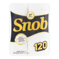 Papel Toalha Snob Branco 2un 
