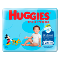Fralda Turma Mônica Tripla Proteção Jumbo  G