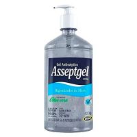 Alcool Gel Higienizador Mãos Cristal  Asseptgel 420ml 
