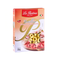 Massa Tortellini La Pastina 250g Carne Presunto