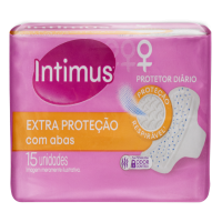 Absorvente Intimus Days Com Abas 15un 