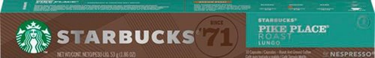 Café Sbux Pike Place RST SRP PCC Starbucks 53g