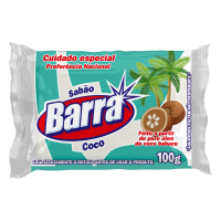 Sabão Coco Pedra  Barra 100g 