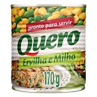 Ervilha e Milho Quero  Lata 170g 