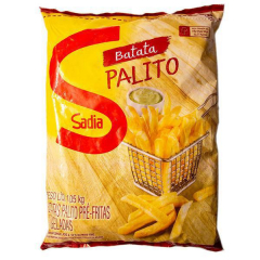 Batata Palito Pré Frita Sadia 1050g 