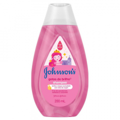 Shampoo Johnson´s Baby 200ml Gotas Brilho