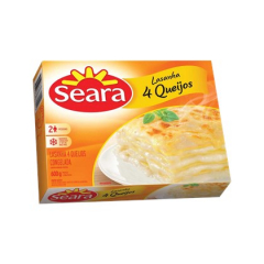 Lasanha Seara 600g 4 Queijos