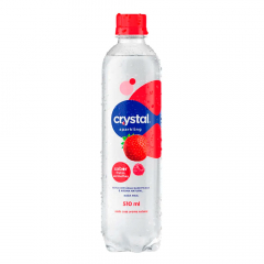 Água Mineral Crystal Sparkling  510ml Frutas Vermelhas