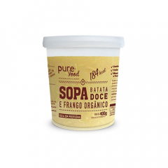 Sopa  Pure Food 400g Batata Doce Frango