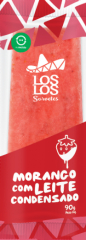 Picolé  Los 90g Morango Leite Condensado