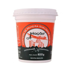 Manteiga Com Sal  Aviação Pote 500g 