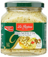 Bruschetta  La Pastina VD 280g Alcachofra