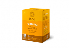 Chá Funcional Reanima  Leão 20g Laranja Preto Mel