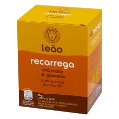 Chá Funcional Recarrega  Leão 20g Mate Guaraná