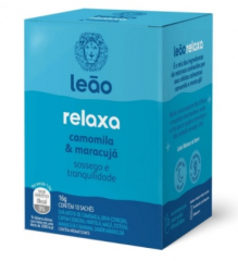 Chá Funcional Relaxa Leão 20g Camomila Maracujá
