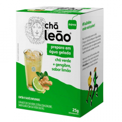 Chá Gelado  Leão 25g Verde Gengibre